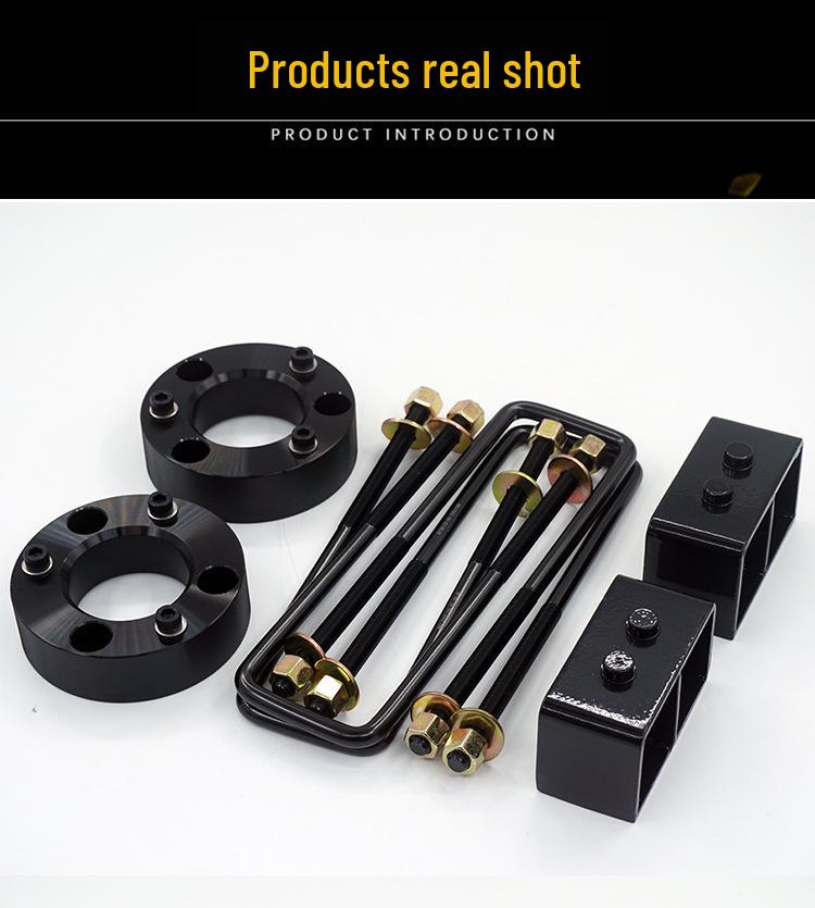 Ford Raptor F150 Chassis Mod: Front & Rear 2.5" Lift Kit with Rear Steel Lift Block