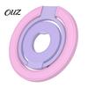 360 Degree Adjustable Ring Magnetic Phone Holder for MagSafe, Foldable Metal Dual-Sided Finger Grip with N52 Dopamine Color Accessory Magnets,