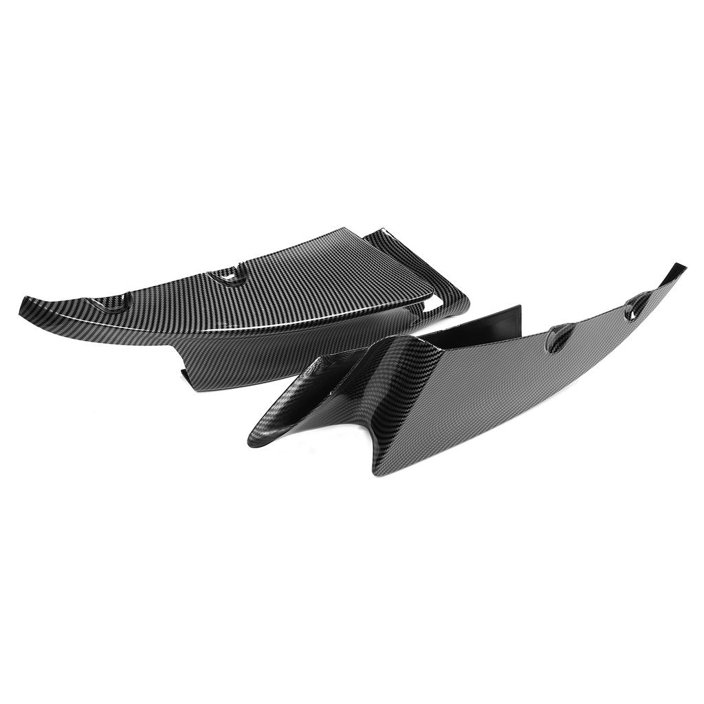 Pair Front Bumper Spoiler Lip Deflector Splitter Fit for E90 E92 E9 3 2007‑2012