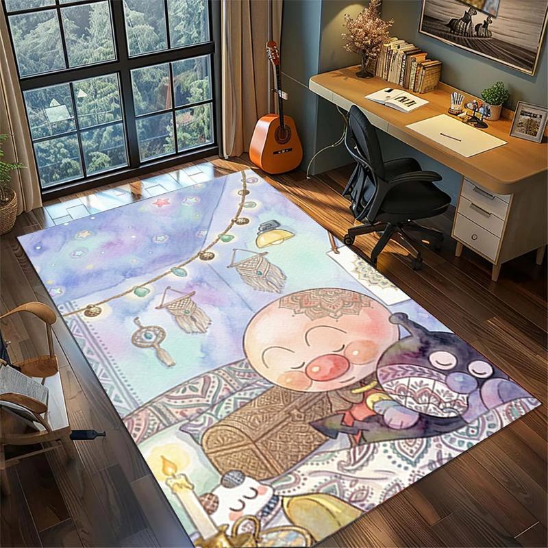 Bedroom Decor Bread Superman Large Area Non Slip Washable Rug Carpet Gamer Room Floor Mat