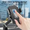 360° Rotatable Motorcycle Bike Phone Holder Adjustable Handle Bar Holder Scooter Phone Clip