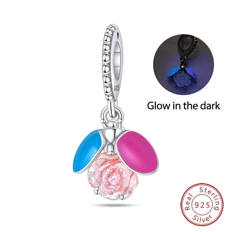 100% Медь Бабочка Фея Мечта Океан Ракушка Жемчужина Русалка Морская Черепаха Подсолнух Шармы Бусины Подходят для Браслетов Qikaola