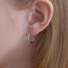Primaute Two ring cubic Earring