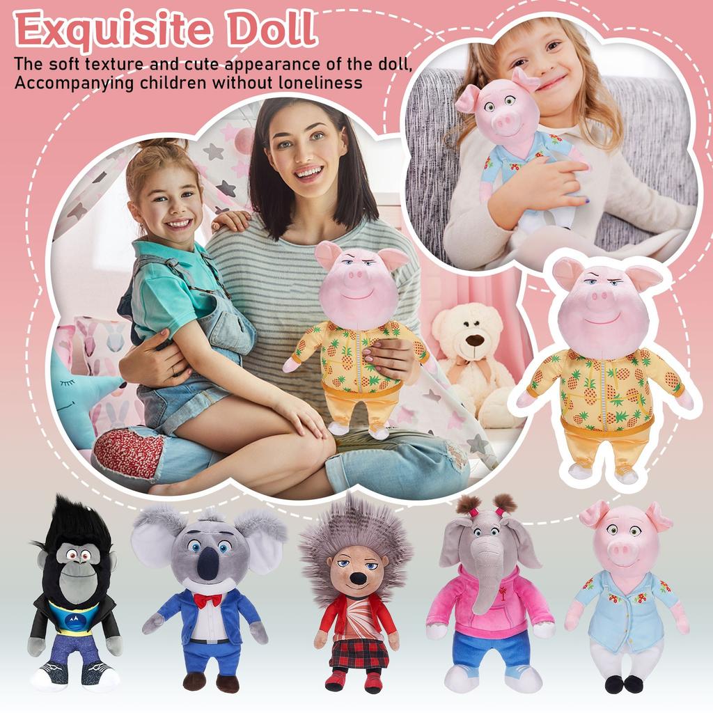 Cute Plush Doll Toy Gift Cartoon  Children's Rag Doll Doll