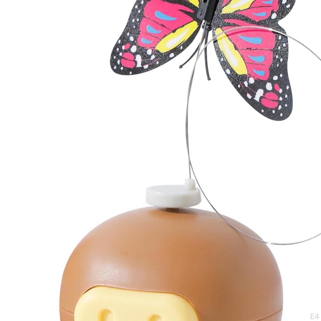 Автоматическая игрушка-бабочка для кошек с функцией вращения