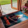 Crystal Velvet Rug Custom Name Text, Soft Non Slip Floor Mat Home DecorFriday the 13th Jason Voorhees