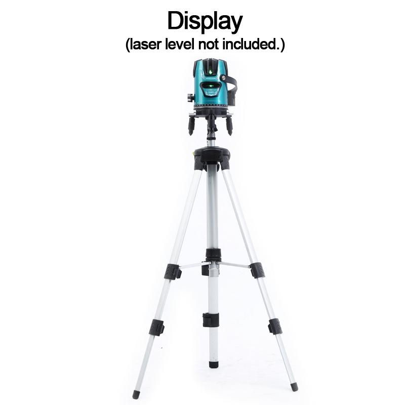 48-120cm Foldable Tripod Alloy 3 Feet With Adapter For Laser Leveling Tools New