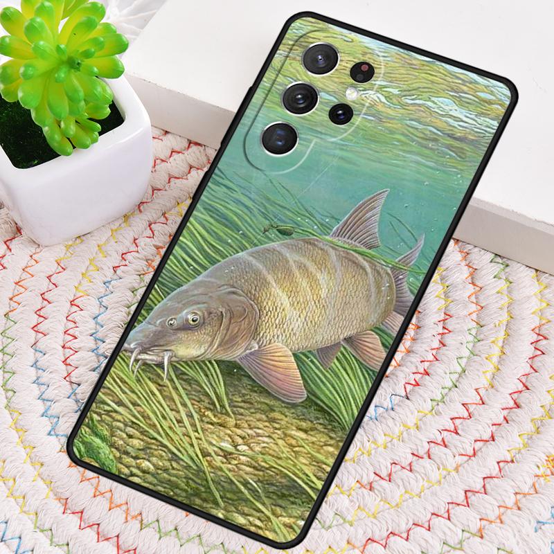 Чехол для телефона CARP FISH FISHING для Samsung Galaxy note 10 pro S26 Ultra S23 S24 FE S25 S21 S22 PLUS ударопрочный
