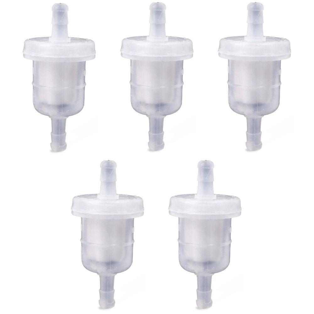 1/2/5/10Pcs Oil Cup Polymer Motorcycle Fuel Filters 110/125/150/175/200 Engine Petrol Filter