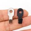 10Pcs Stainless Steel Items Key Rack J-shaped Wall Punching Hook New Mini Single Hook