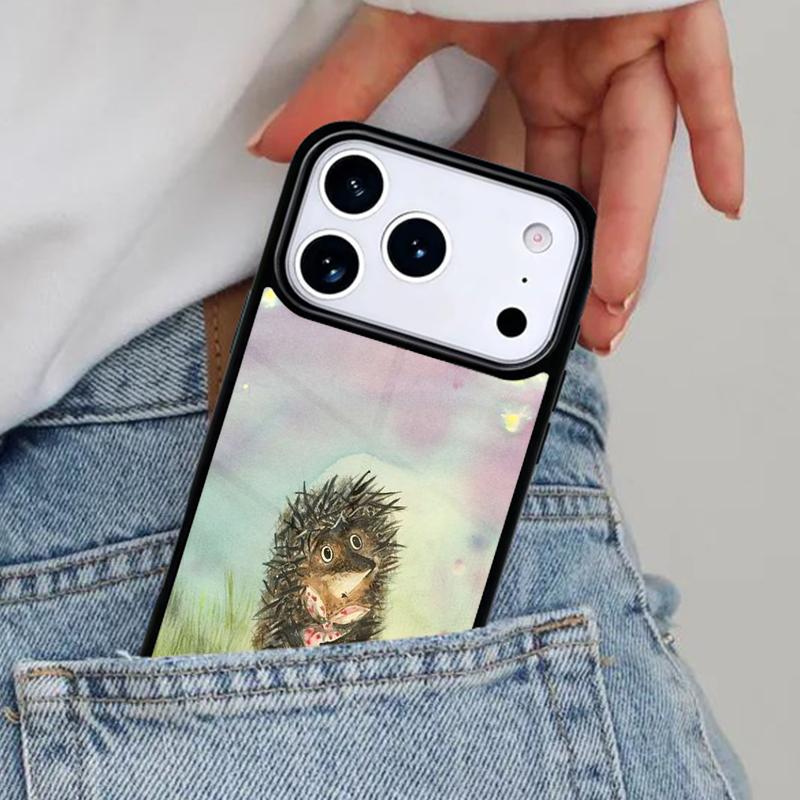Чехол для телефона «Ёжик в тумане» для iPhone 16e 15 14 13 12 17 Pro Max Plus Air 17pro Чехол Coque