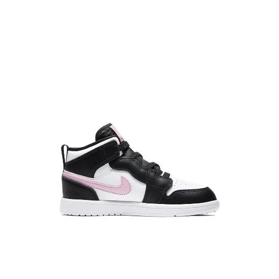 Air Jordan 1 Mid ALT PS Белый Светло-арктический розовый AT4612-103