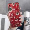 Чехол со смайликом со страшным лицом и глазами для Motorola G30 G60 G22 G9 Play G82 G52 G8 G9 G50 One Fusion Edge 20, черные мягкие чехлы для телефона
