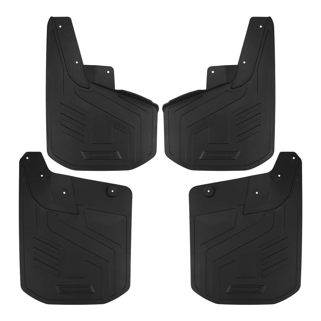 Chevrolet Colorado 2023-2025 Large Leather Mud Flaps with Fender Flares