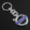 Zinc Alloy Key Ring Keychain Car Logo Keyring Accessories For Volvo XC90 V90 V60 XC60 V40 S80 S60 S90 C40 XC40 V70 XC70 C30 C70