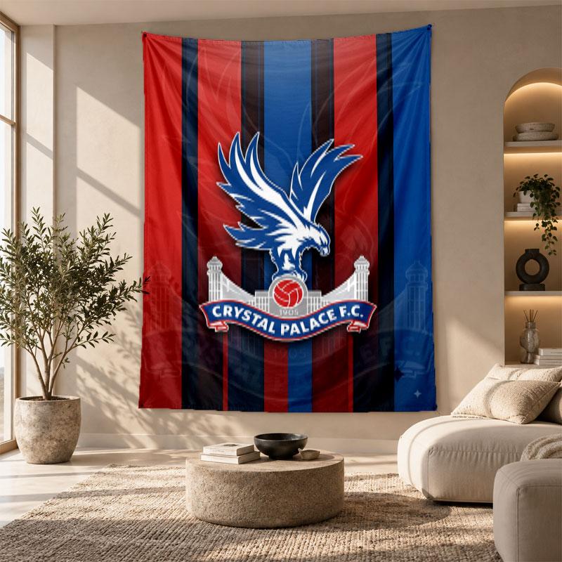 Decorative Tapestry,Crystal Palace Printed Wall Art, Lightweight Wall Hanging For Bedroom Background