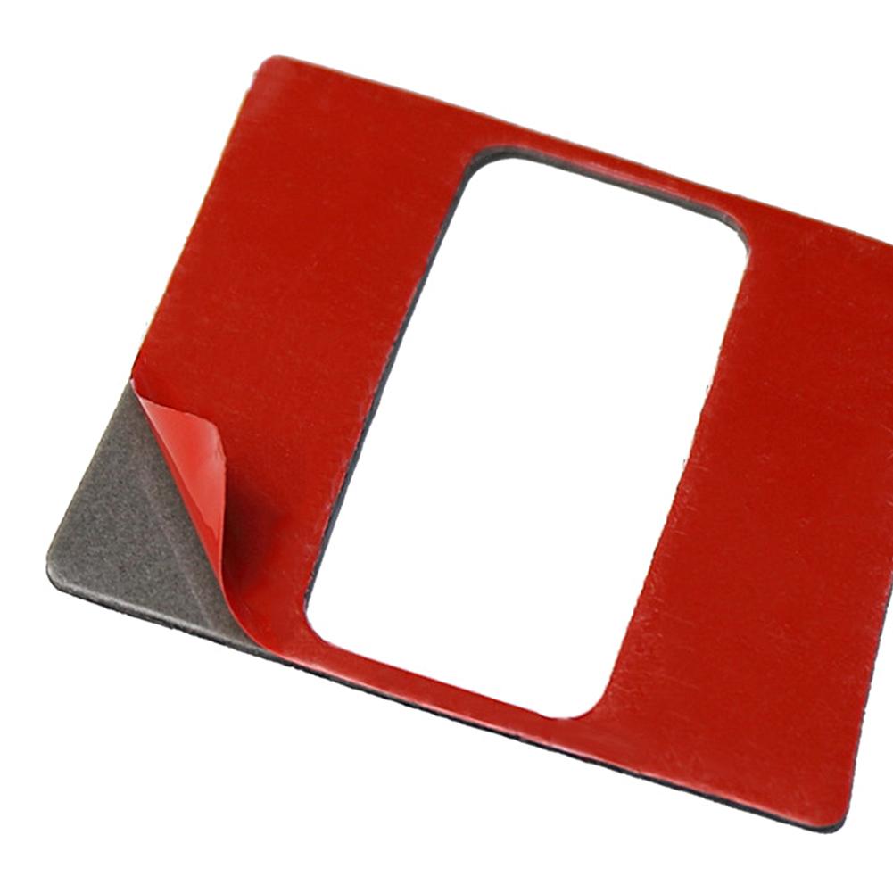 Carbon Fiber Style Car Accessories Interior Warning Lamp Button Trim Cover ABS For Mazda 3 Axela 2013 2014 2015 2016 2017 2018