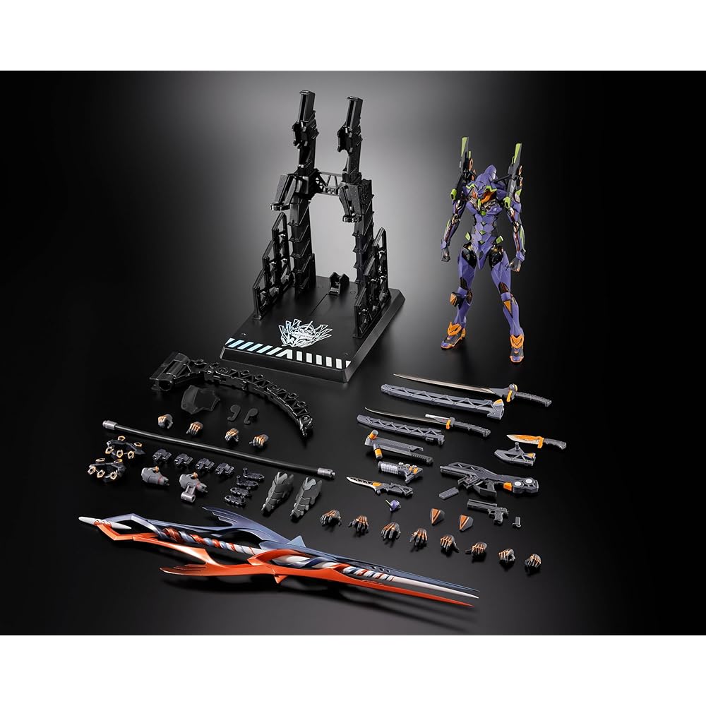 TAMASHII NATIONS Metal Build Евангелион Единица 01 30-я с Копьем Гая 220 мм Фигурка Действия ABS ПВХ Литье под давлением