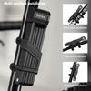 Folding Anti-Theft Bicycle Lock Foadable Bike Security Lock with Mounting Bracket
