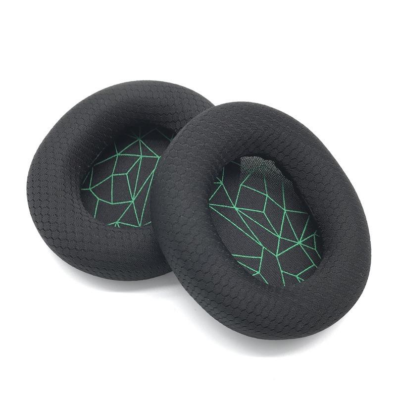 Replacement Black Fabric Earpads for SteelSeries Arctis 3/Arctis 5/Arctis 7/Arctis 9/Arctis 1/Arctis pro Wireless Gaming Headset