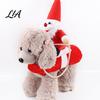 Large Dog Christmas Costume Santa Rider Costume, Outfit, Adjustable Closure, Funny Festival Pet Party Dress Apparel for Small to Medium Dogs, Holiday