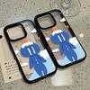 Мультяшный чехол для iPhone 11 12 13 iPhone 13 14 15 Pro 15 16 Pro Max Samsung A15 A16 A25 A26 A55 A56 S25 S24 S22 S23