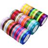 36 Color 25Yards/Roll 10mm Silk Satin Ribbon Bow Handwork Home Decorations DIY Ribbons for Crafts Gifts Card Wrapping Supplies