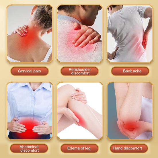 Wood Massage Roller Stick for Lymphatic Drainage Handheld Cellulite Massager for Neck Back Waist Leg Acupoint Stimulation Rod