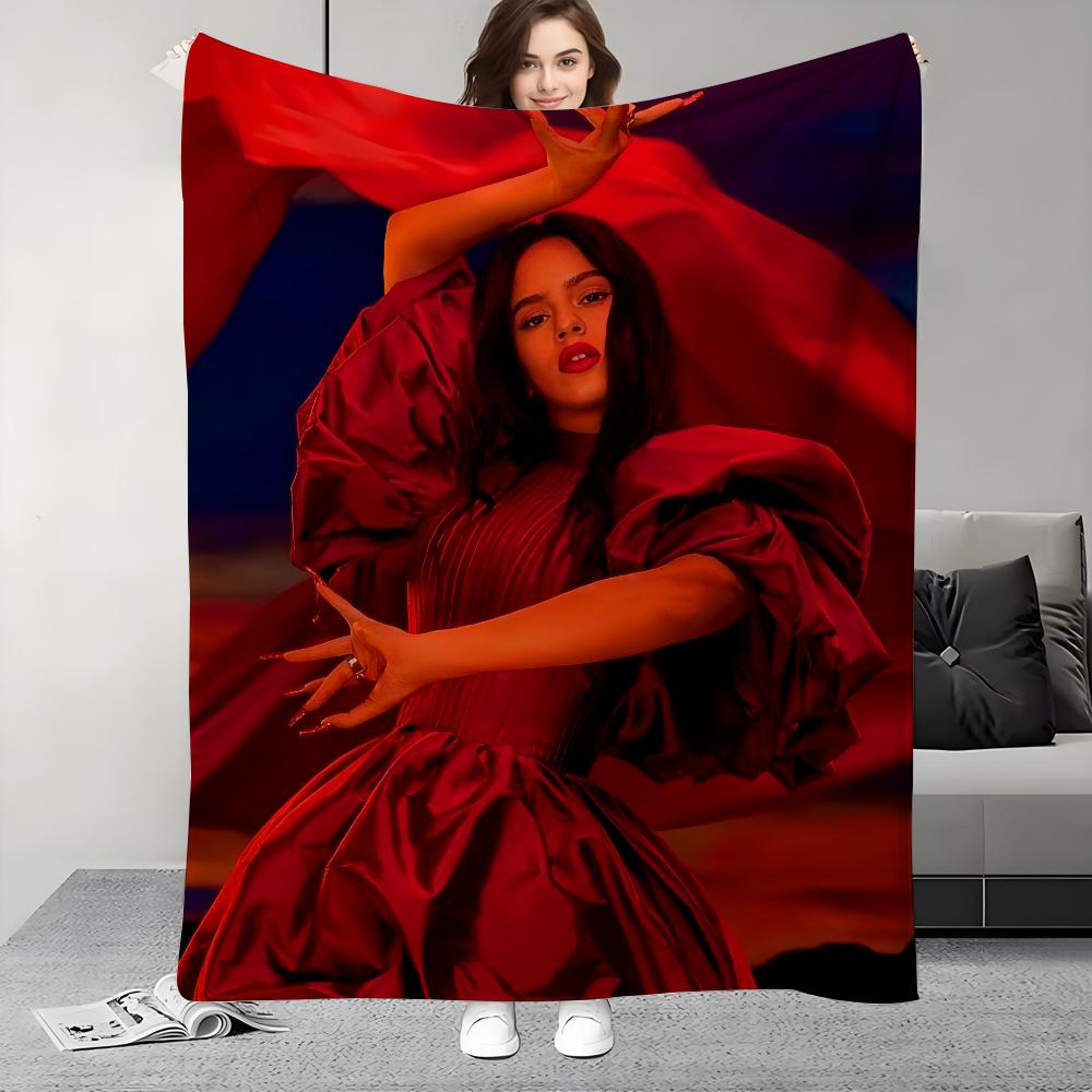 SINGER R-Rosalia lux Blanket Design Lightweight For Dorms, Naps, Living Room, Office,Sofa,All-Season