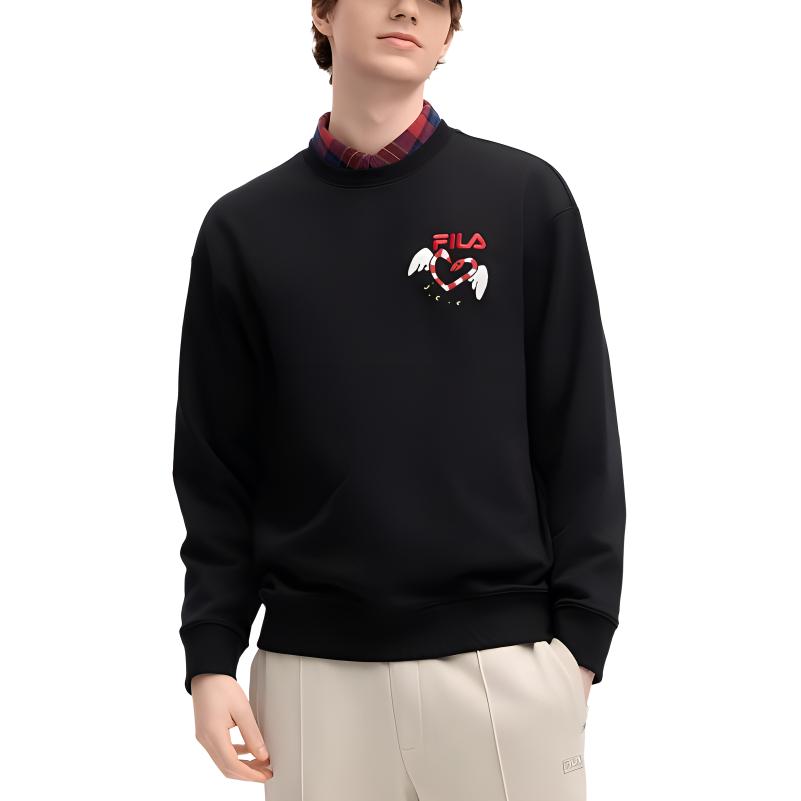 FILA ORIGINALE FILA ORIGINALE Sweatshirt Unisex Jet Black F11U519202F-BK