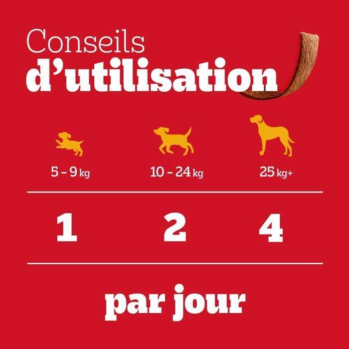 Récompenses pour chien - Pedigree - Schmackos Mega Box - Multi saveurs - 790 g - Friandises