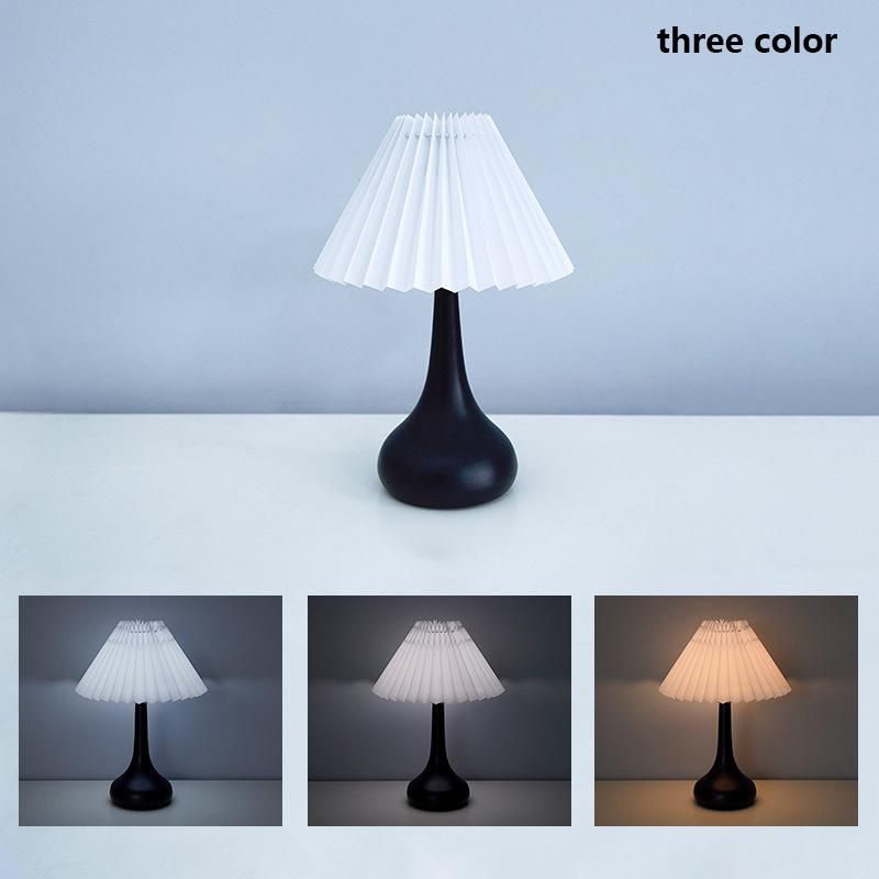 Складная настольная лампа в скандинавском стиле, сделай сам, USB, арт-атмосфера, спальня, прикроватный ночник, украшение дома, настольная лампа