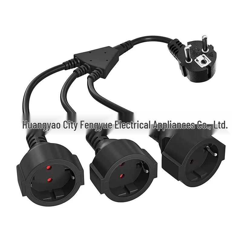 Европейский стандарт 3-в-1 удлинитель, 1,5 м, 0,34 кв. мм, Адаптер Euro Plug.