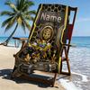 Custom Name Personalized Transformers Print Beach Towel, for Trip Camping Beach Party Home Decor, Birthday Gift for Family & Friends