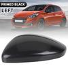 Door Wing Rearview Mirror Cover Cap For Peugeot 208 2008 2012 2013~ Citroen C3 2016~ Chrome/Black Side Mirror Housing