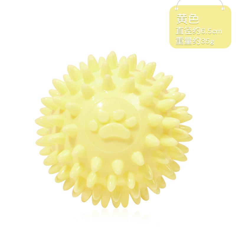 Dog Chew Toys for Cleaning Teeth Pink Soft Rubber Bone Funny Ball Interactive Donut Treat Set for Small Medium Dogs Pet Gifts