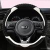 Winter Plush 38cm Car Steering Wheel Cover for Kia NIRO NIRO EV SUV 2016 2017 2018    Auto Accessories