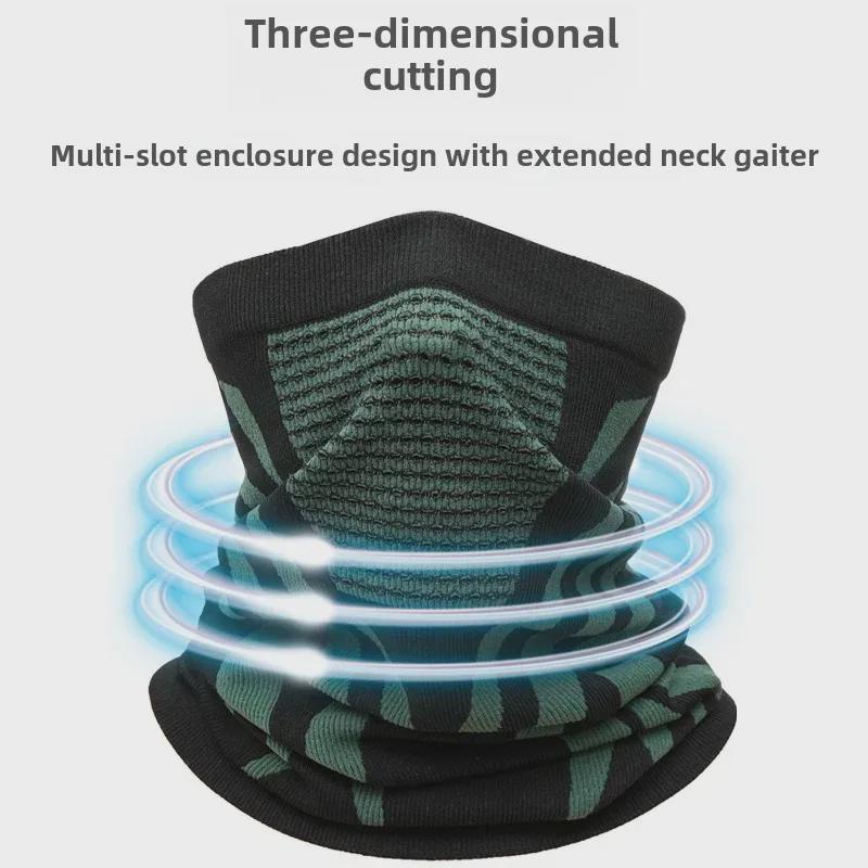 Outdoor Cycling & Ski Mask: Warm, Cold-Proof Neck Cover for Mountaineering, Fishing, and More
