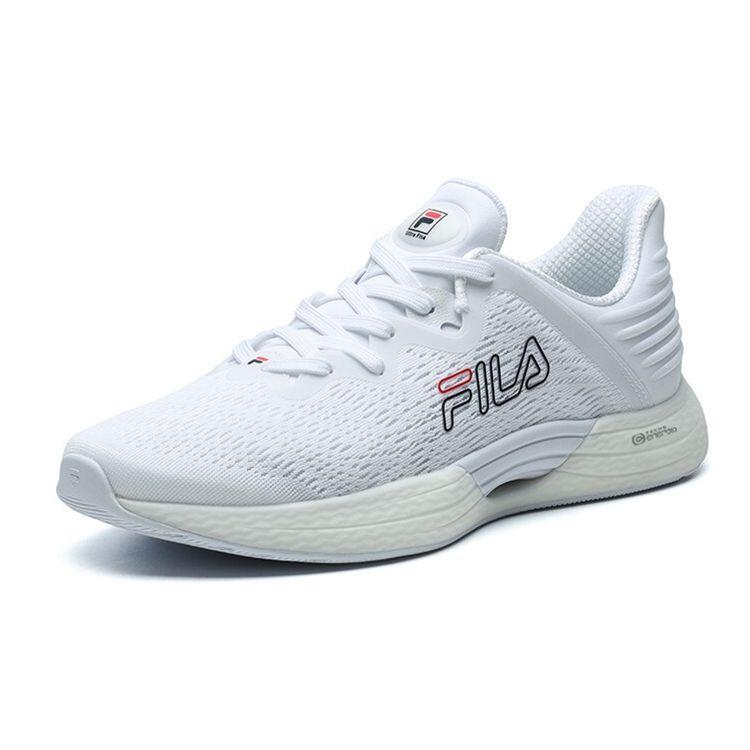 Fila Heritage-FHT Удобная ткань Низкие кроссовки для марафона Женские кроссовки Белые A12W122104FWT
