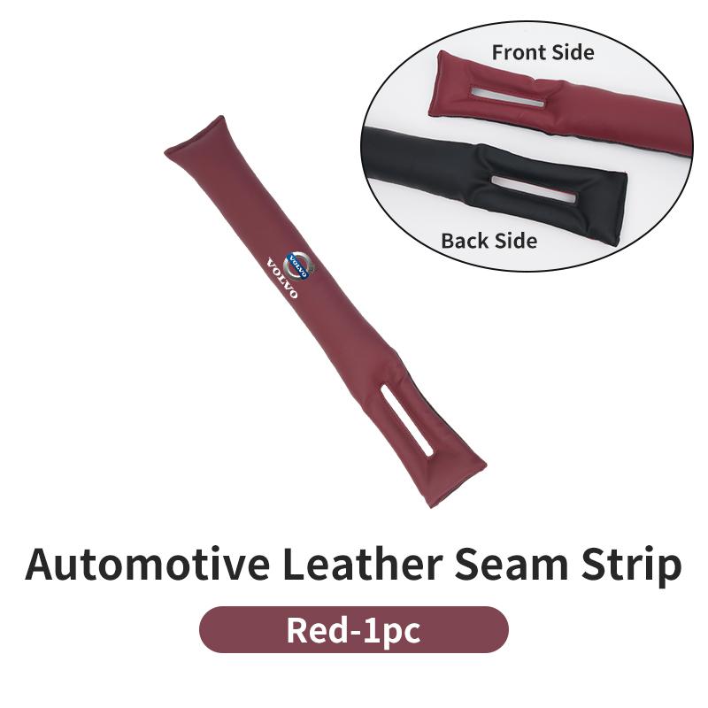 Automotive Two-tone Leather Seam Strip Leak-Proof Auto Seat Gap Plug For Volvo XC60 S60 V40 V50 V60 XC40 V70 C30 S40 XV40 S70