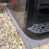 5Pcs Absorbent Mat Oil Spill Mat Grey Garage Floor Mat Shearable Oil Absorbent Pads  Under Car