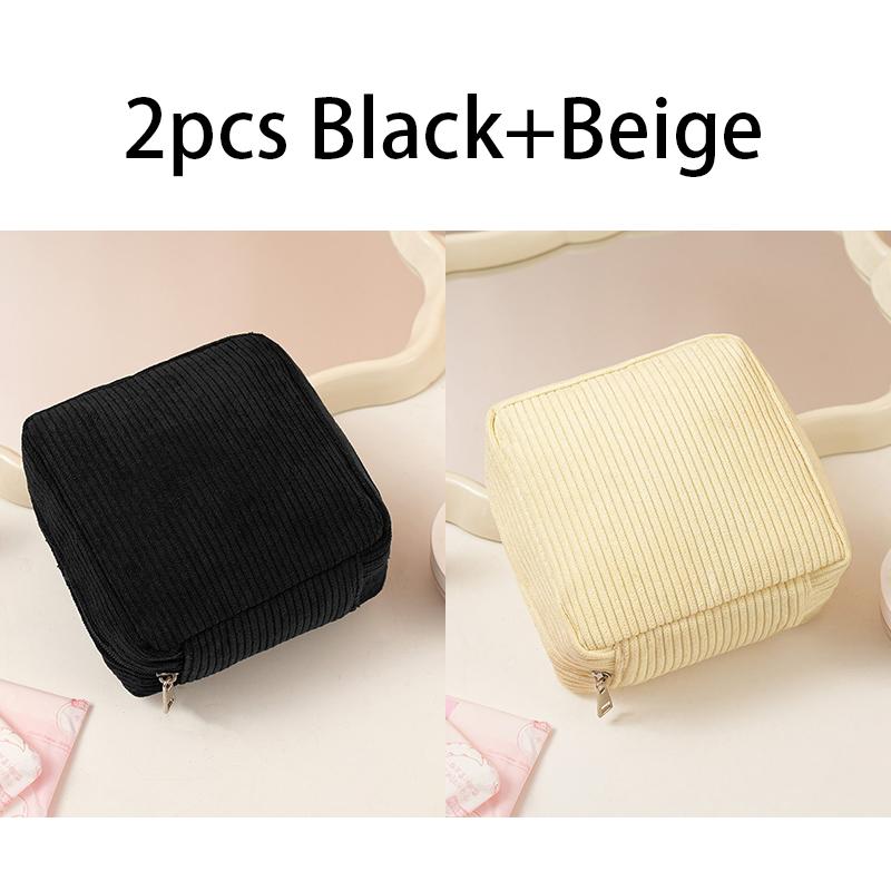 Toiletry Bag Sanitary Pad Pouch Pad Pouch Cute Cosmetic Storage Pouch Women Small Makeup Bag Cable Case