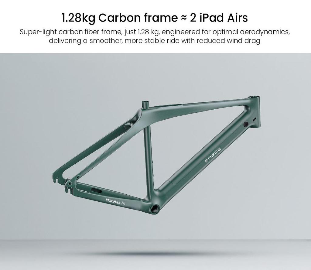 ENGWE MapFour N1 Air Electric Bike, 250W Motor, 36V 10Ah Battery, 700*38C Spoke Tires, 25km/h Max Speed