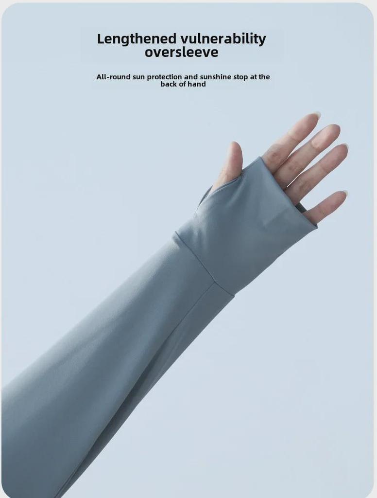 Женская черная куртка Ice Silk с капюшоном 2024 года — дышащая, с защитой от ультрафиолета и солнца