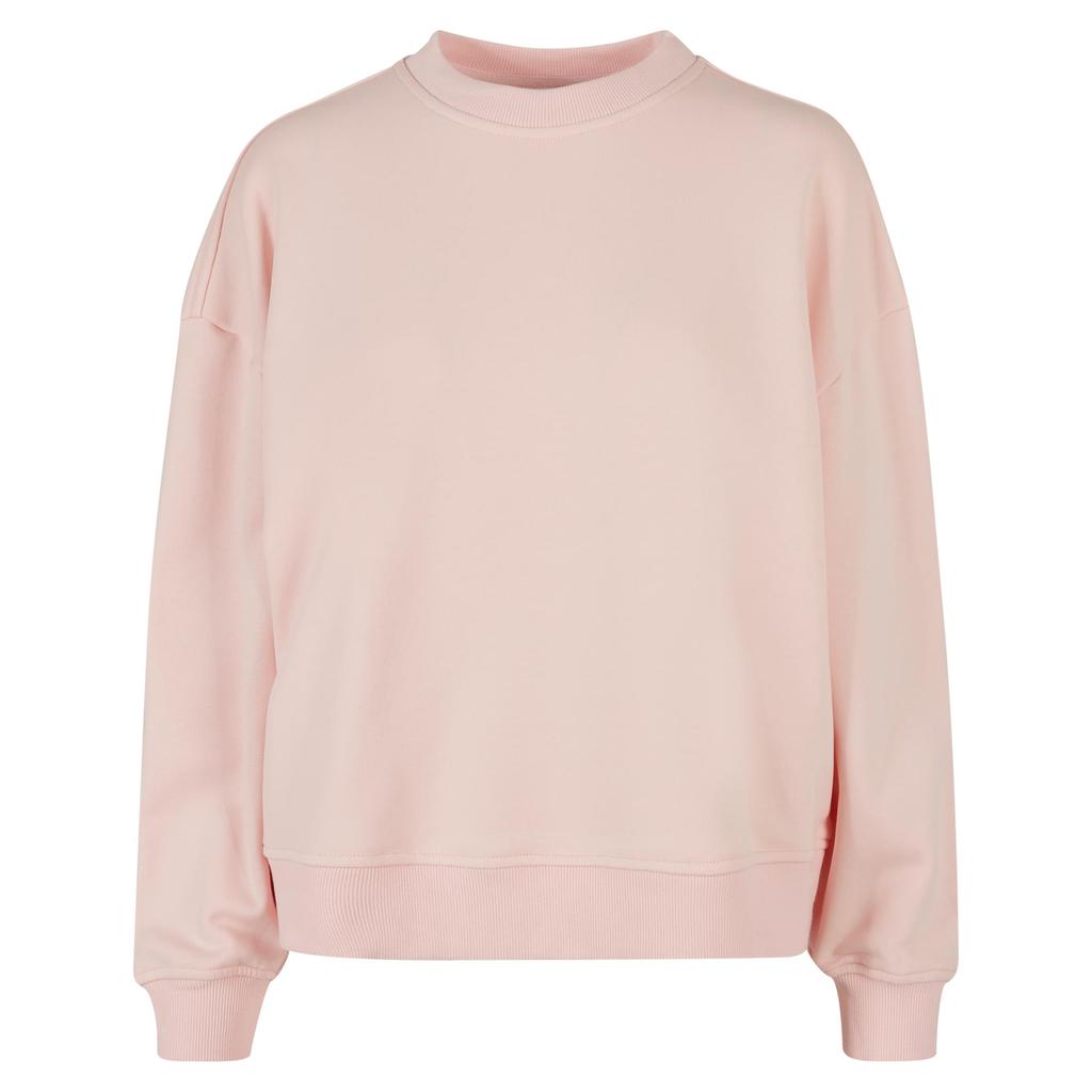 Build Your Brand Womens/Ladies Crew Neck Oversized Sweatshirt
