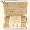 54-Piece Elegant Assortment With Earrings, Necklaces, Rings, Bracelets, Versatile 4-in-1 Collection For Daily Jewelry Set