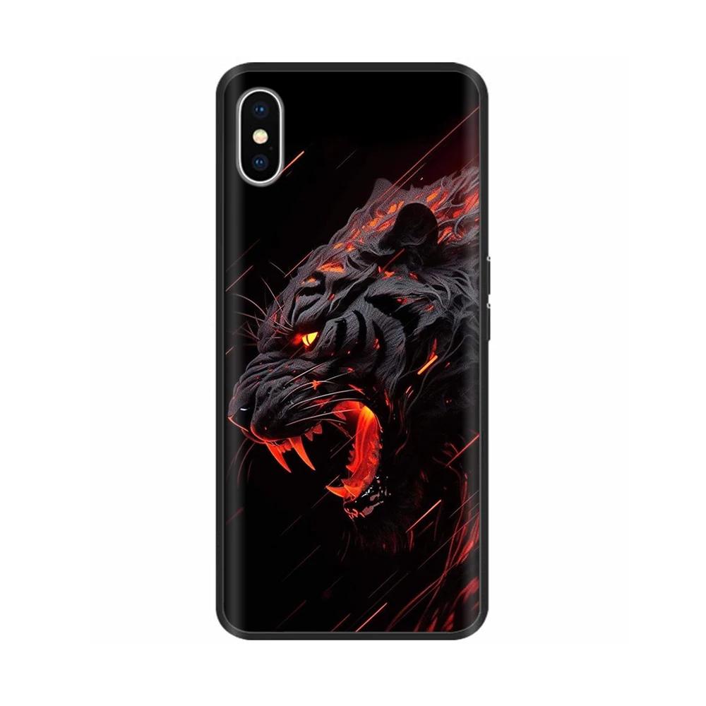 Для iPhone X XS Цветы Мягкие ТПУ Силиконовые Чехлы для Телефона Ударопрочная Крышка Для iPhone X Xs Max XR Мягкий Жидкий Корпус Fundas Capa