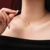 Серебряное ожерелье S925 для женщин: Элегантный новогодний подарок, символизирующий богатство и процветание, Изысканная цепочка на ключицы