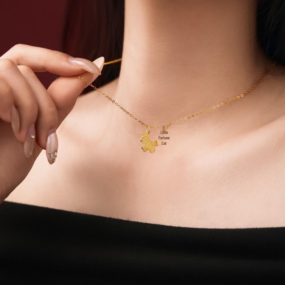 Серебряное ожерелье S925 для женщин: Элегантный новогодний подарок, символизирующий богатство и процветание, Изысканная цепочка на ключицы