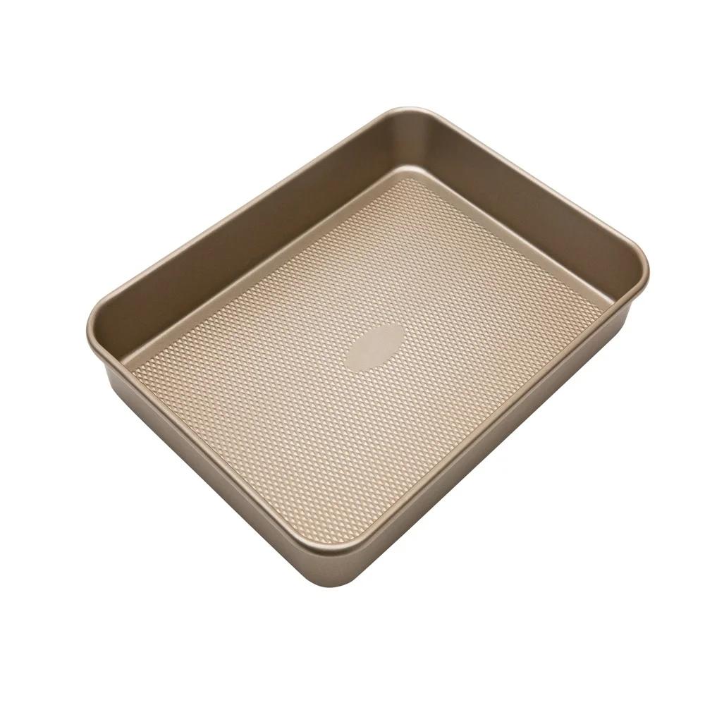 Pro Series Non-Stick Baking Pan with Diamond Base Carbon Steel Durable Kitchen Bakeware Sheet Cakes Cookies Roasting Vegetables
